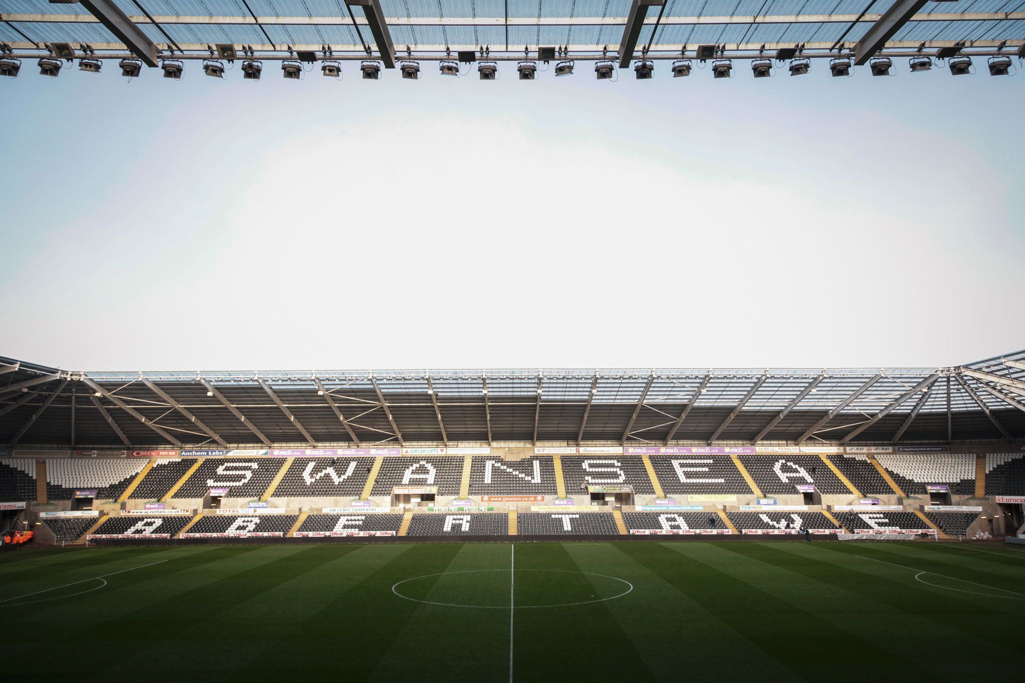 Stadion in Swansea Abertawe